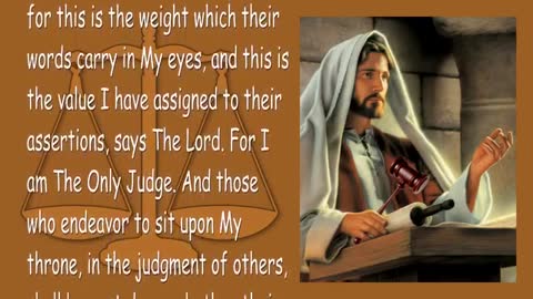 I am the only Judge... Non of their Arguments will have any Weight 🎺 Trumpet Call of God