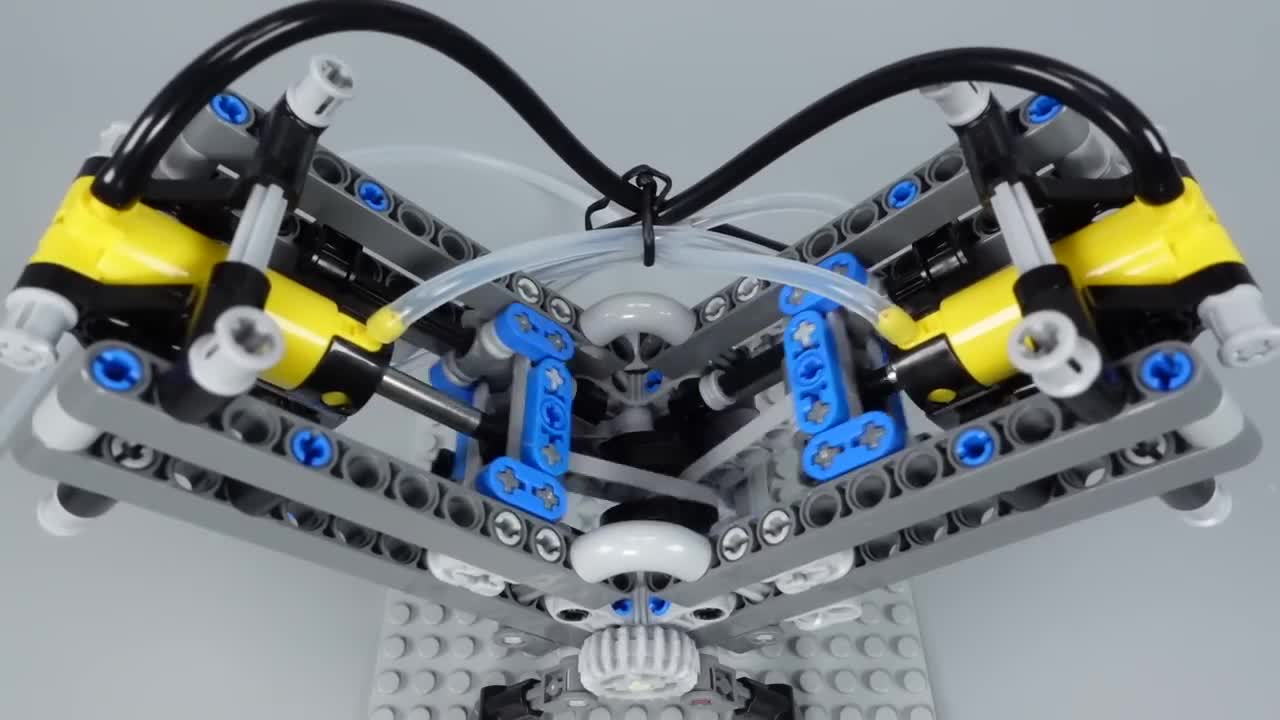 Running Lego Engines with Air