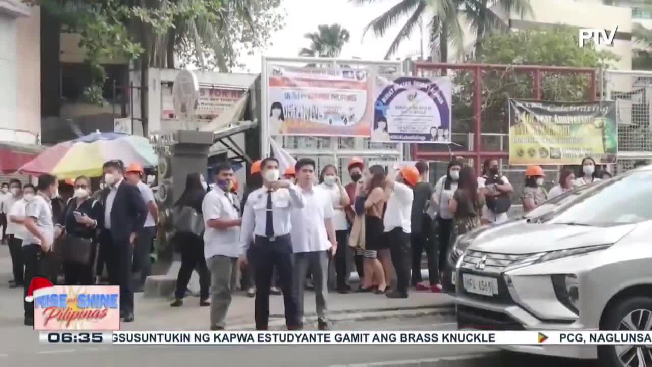 Lindol, naramdaman sa ilang bahagi ng Metro Manila