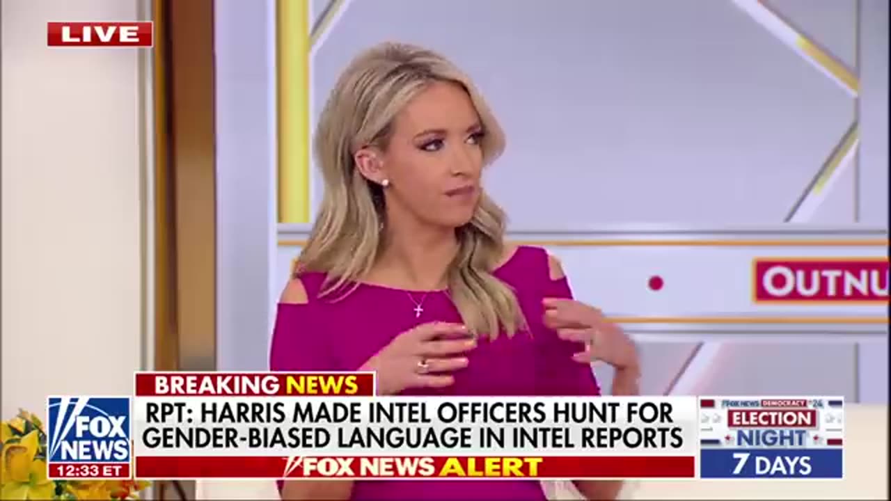 Kayleigh McEnany, hosts in disbelief over Kamala Harris' priority for intel community