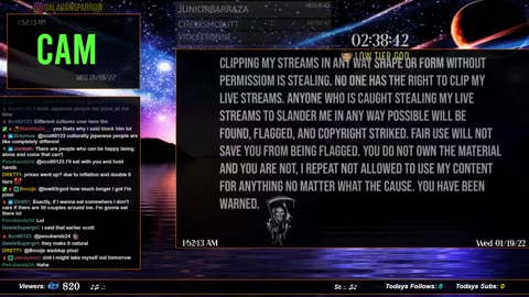 [1.18.22] LOWTI 3 RGOD (live) 2022.01.19 [45205074989]