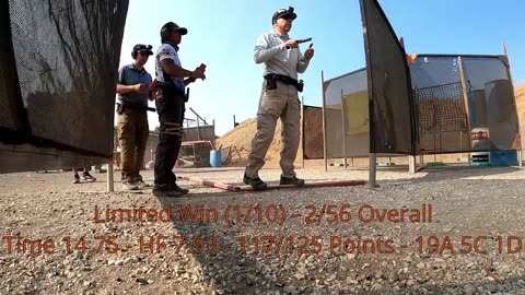 20210926 Linden LCSC USPSA Match, Linden CA, Jim Susoy - Limited A Class - 2/10 Limited