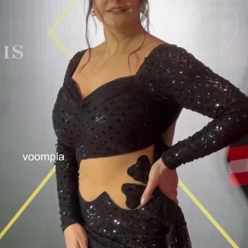 Black Beauty On Red Carpet | Zareen Khan