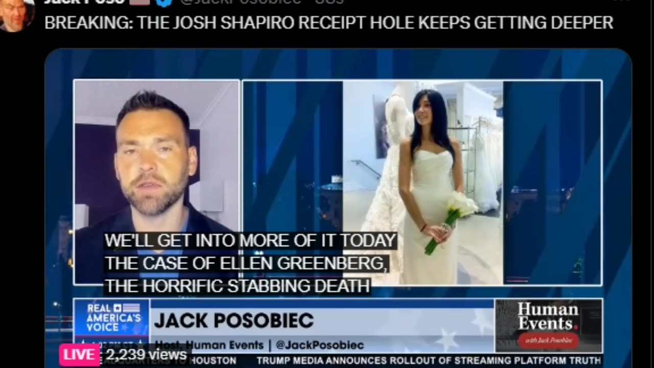 BREAKING: THE JOSH SHAPIRO RECEIPT HOLE KEEPS GETTING DEEPER #JUSTICEFORELLEN ELLEN GREENBERG
