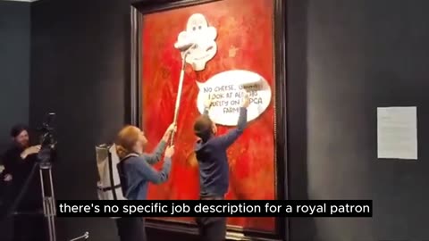 King Charles's Portrait Vandalized at London Art Gallery- MUST WATCH! News Today | UK