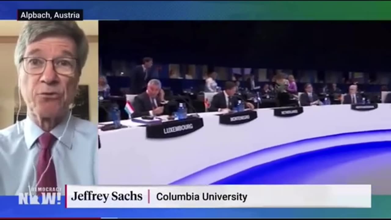 Professor Jeffrey Sachs The War in Ukraine