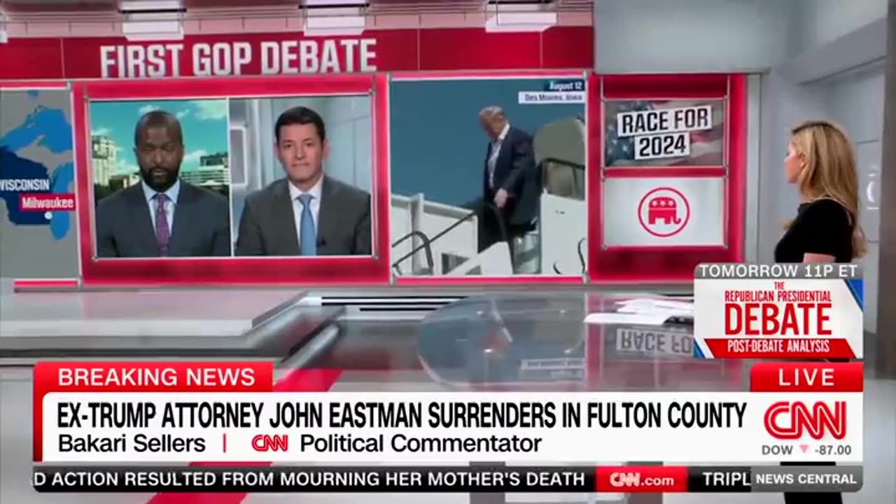 Bakari Sellers on CNN says nobody will watch Tucker Carlson's interview with Trump