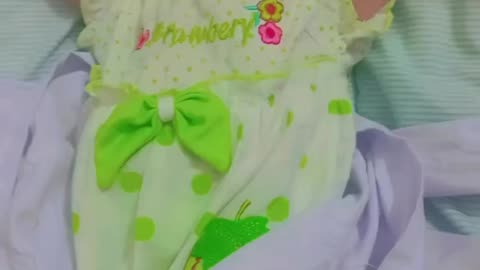 My baby sleeping like little angle