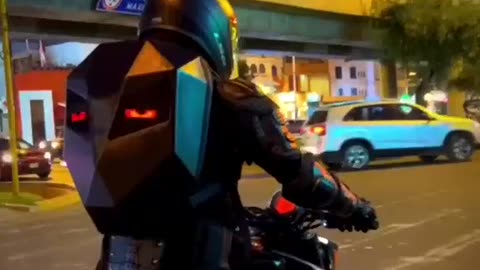 Motorcycle Led Backpack