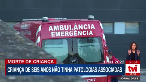 Criança vacinada de 6 anos morre em Lisboa