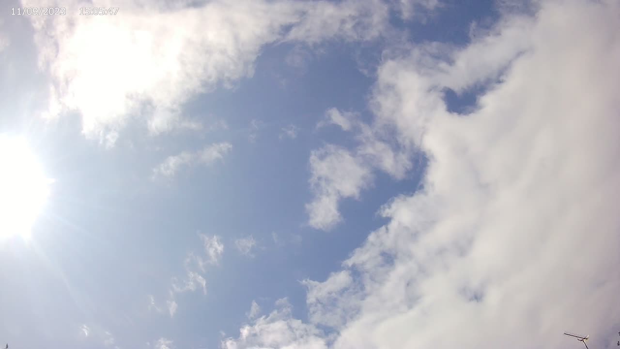 Sky Timelapse #171 - 4K - 11/9/2023