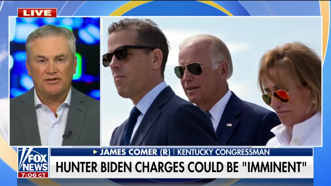 'Mounting evidence' of much worse crimes by Hunter Biden: Rep. James Comer