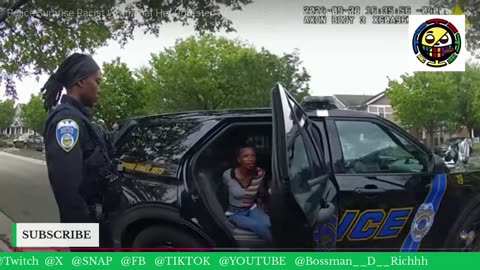 Racist Black women points gun at neighbors