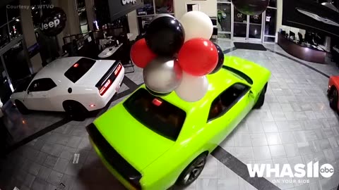 Thieves steal 6 sports cars from Kentucky dealership in under 45 seconds