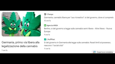 Cannabis legale in Germania. Il fumo negli occhi!