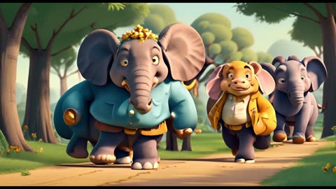 Ek Mota Hathi | ایک موٹا ہاتھی۔ | Urdu Rhymes for Kids | Nazam for Babies