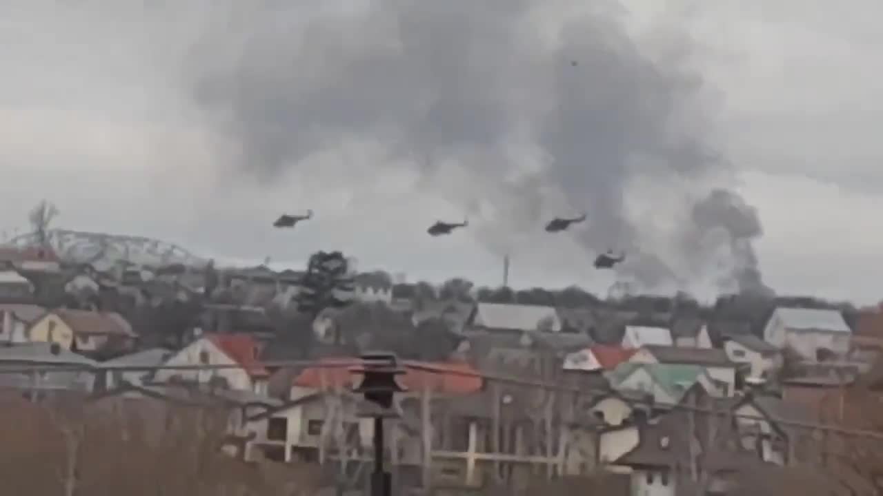 24.02.2022. The war has begun!!! Another video from Gomel