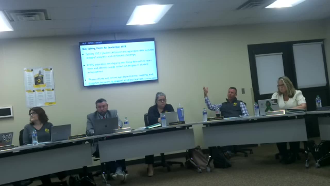 KHPS 2023-09-11 Board of Education Meeting: Part 1 Discussion-Information