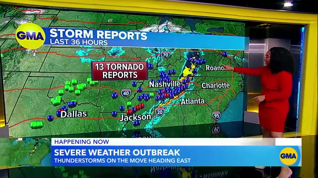 At least 23 killed after powerful tornado ripped through Mississippi _ GMA[720p-HD]