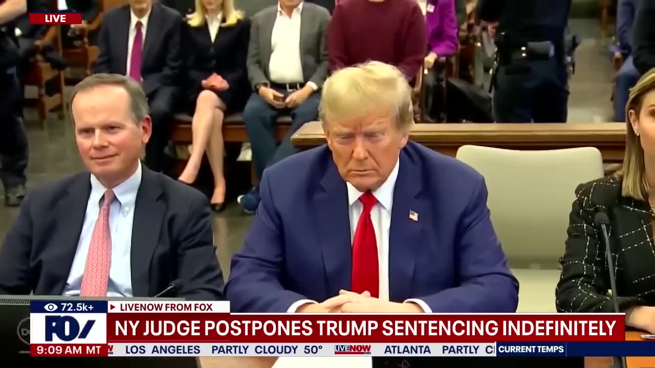 BREAKING: Trump Hush Money sentencing postponed, judge grants permission to seek dismissal