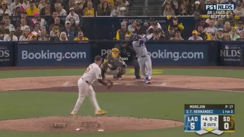US Sports Baseball Feat. Dodgers vs. Padres NLDS Game 4 Highlights