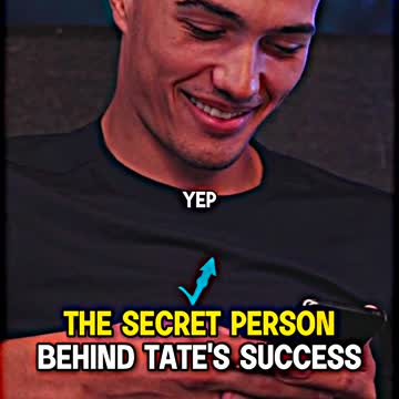 The Secret Person Behind Tate's Success!