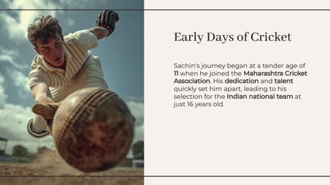 Mastering the Game: The Legendary Journey Of Sachin Tendulkar