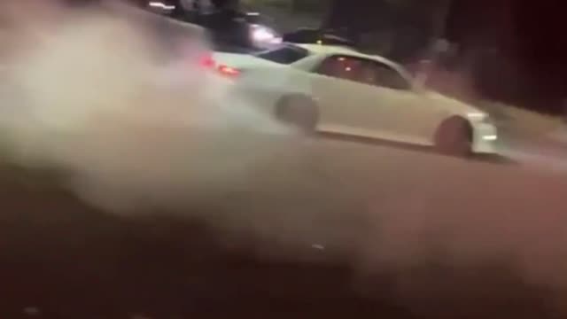 Japan street night drift