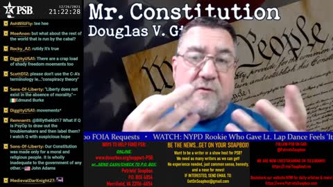 2021-12-26 20:00 EST - For The Republic: With Alan Meyers