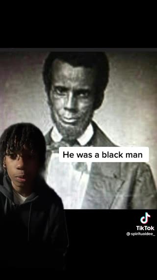 Abraham Lincoln was BLACK according to a TikTok influencer. His evidence is insane.