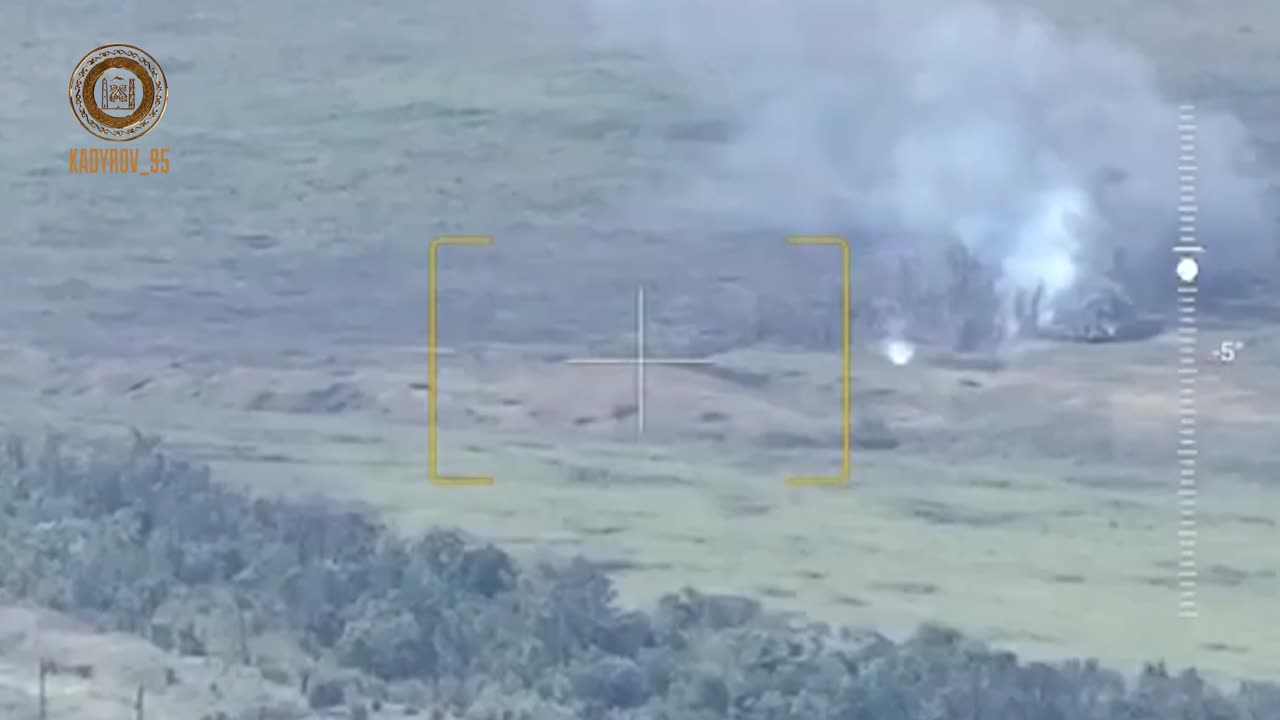 AXMAT Special Forces Defeat a Ukrainian Column Attacking Klishchiivka