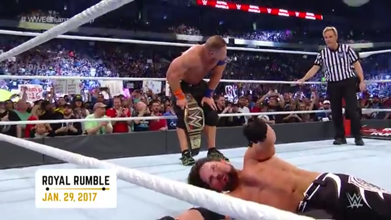 John Cena's 16 World Championship victories: WWE Milestones