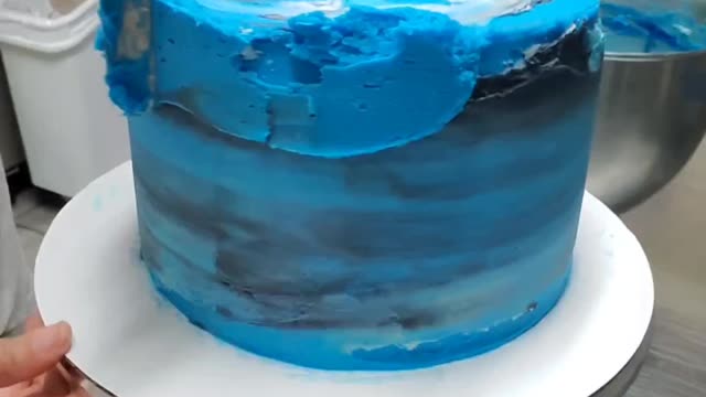 Galaxy cake