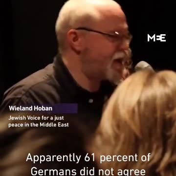 A German Jew condemns the Berlin government for taking part in yet another genocid