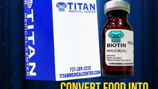 Boost your hair, nails and skin health with our #TitanMedical #Injectable #Biotin!