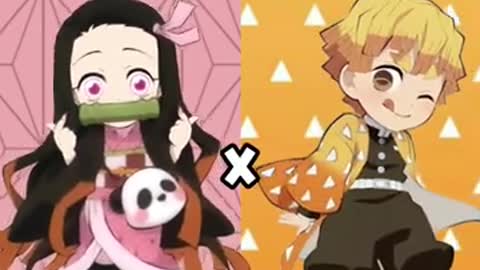 Zenitsu x Nezuko edit ✨💝 _demonslayer _kimetsunoyaiba _cute