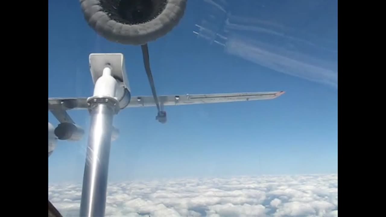 Refueling in the air.