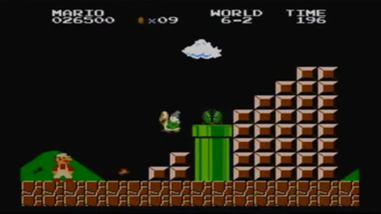 Super Mario Bros NES World 6-2