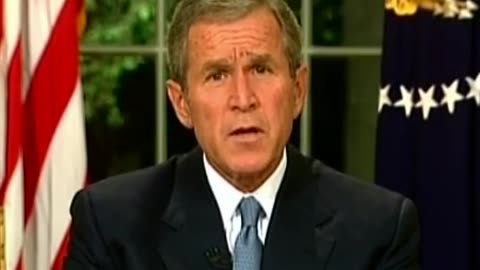 George W. Bush addresses the nation following the 9/11 attacks