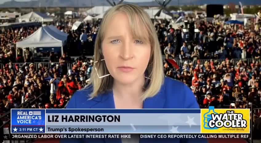 Trump’s spokesperson Liz Harrington talks about the upcoming midterms on Tuesday