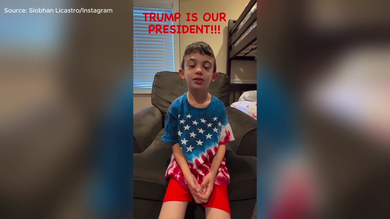 8-Year-Old With Rare Brain Disorder Reacts To Trump’s Victory