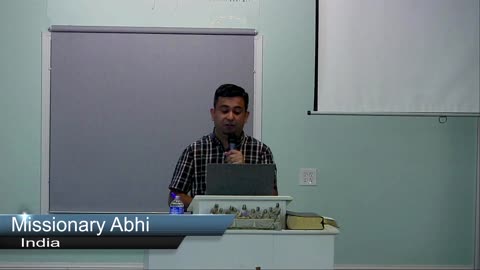 Sunday Morning Service 7/23/23 The Prayer of Jabez By Missionary Abhi from India