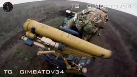 The work of a mobile group with anti-tank systems