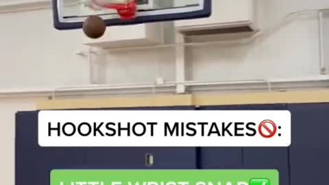 Common Errors on Hook Shot🚫🎒