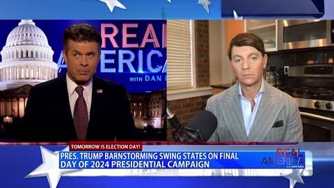 REAL AMERICA -- Dan Ball W/ Hogan Gidley Discussing Countdown To Elections, 11/4/24