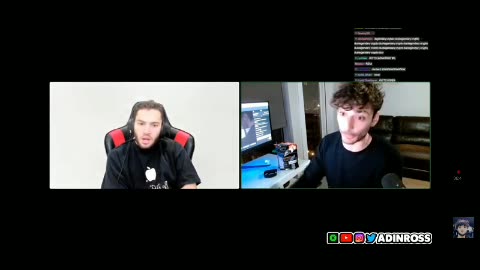 Adin ross and ice poiseden talk on talking points 4/23/23