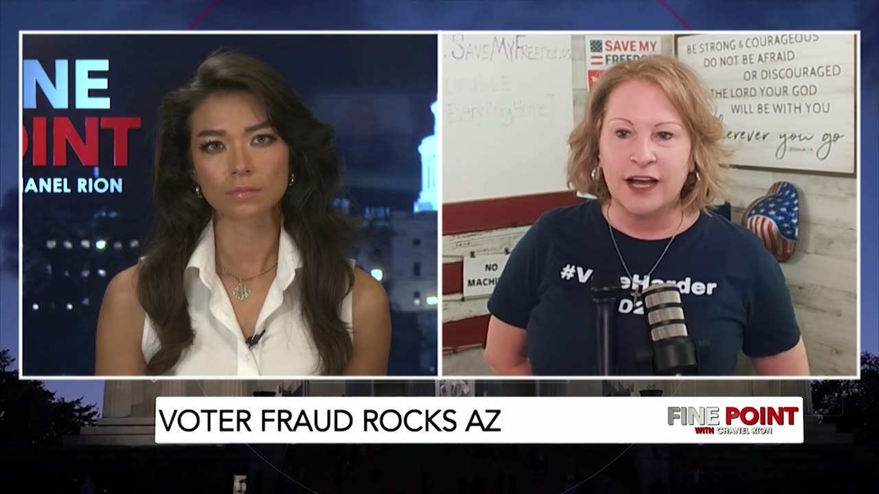 Fine Point - Voter Fraud Rocks AZ - W/ Michele Swinick, 10/17/24