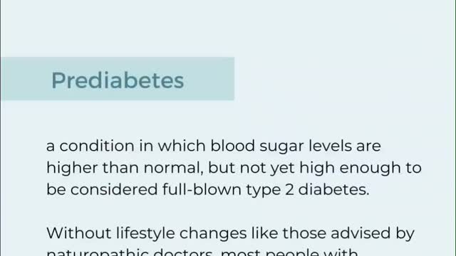 Naturopathic Medicine and Diabetes