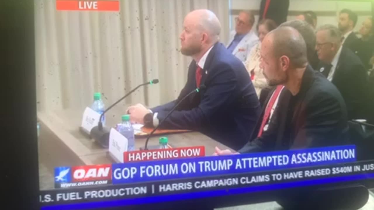 OAN GOP forum on president trump assasination attempt Dan bongino rumble
