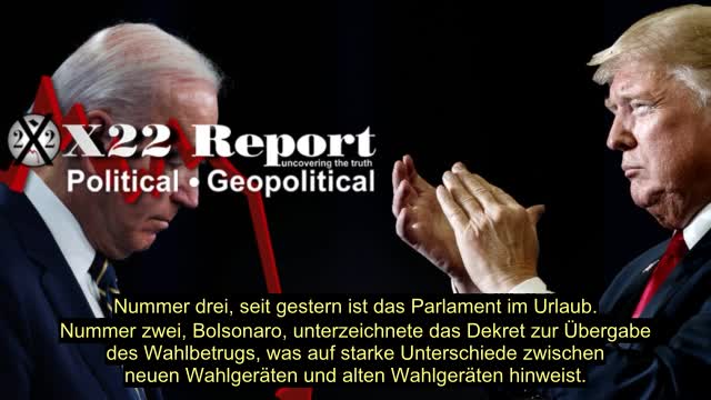 X22 Report vom 24.12.2022 - Trump hat gerade den Spieß gegen Biden umgedreht